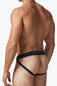 PAPI UMPA108 2PK Performance microflex Jockstrap Color imprimé en bleu