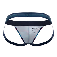 PAPI UMPA108 2PK Performance microflex Jockstrap Color imprimé en bleu