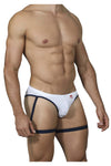 Pikante Pik 0217 aventures Garter Briefs Color blanc