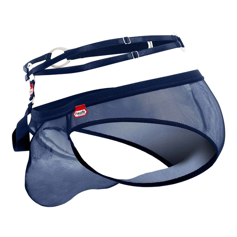 Pikante Pik 0842 Wolf Briefs couleur bleu foncé