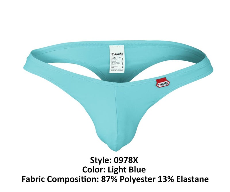 Pikante Pik 0978x Angola Thongs Color bleu clair