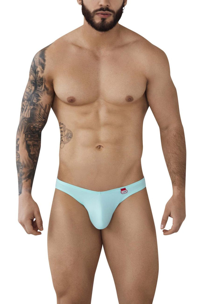 Pikante Pik 0978 Angola Thongs Couleur bleu clair