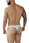 Pikante Pik 0978 Angola Thongs Couleur bleu clair