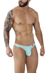 Pikante Pik 0978 Angola Thongs Couleur bleu clair