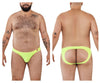 Pikante Pik 0979X Angola Jockstrap Color verde