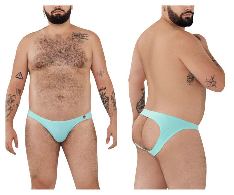 Pikante Pik 0979x Angola Jockstrap Color bleu clair