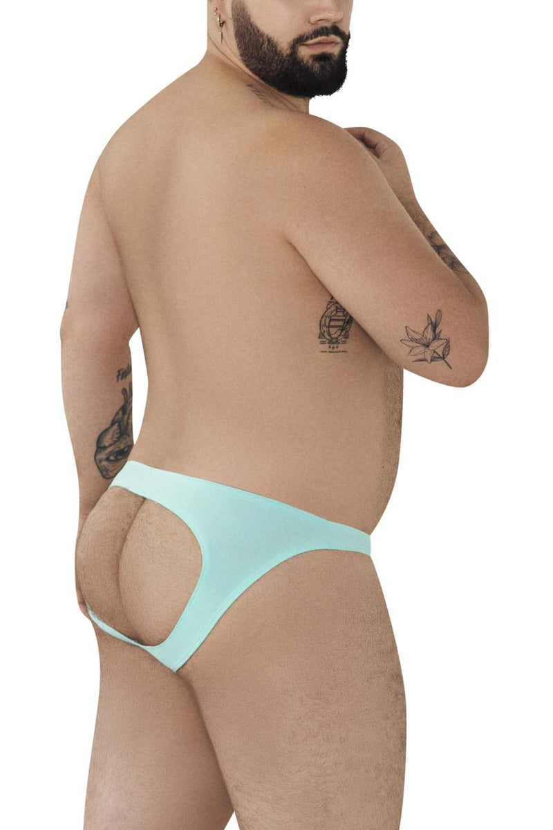 Pikante Pik 0979x Angola Jockstrap Color bleu clair