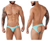 Pikante Pik 0979 Angola Jockstrap Color bleu clair