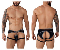 Pikante Pik 0987 Abuya Garter Jockstrap Color Negro