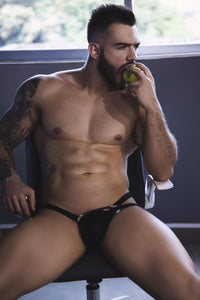 Pikante Pik 1013 Napoles Color de Jockstrap Negro