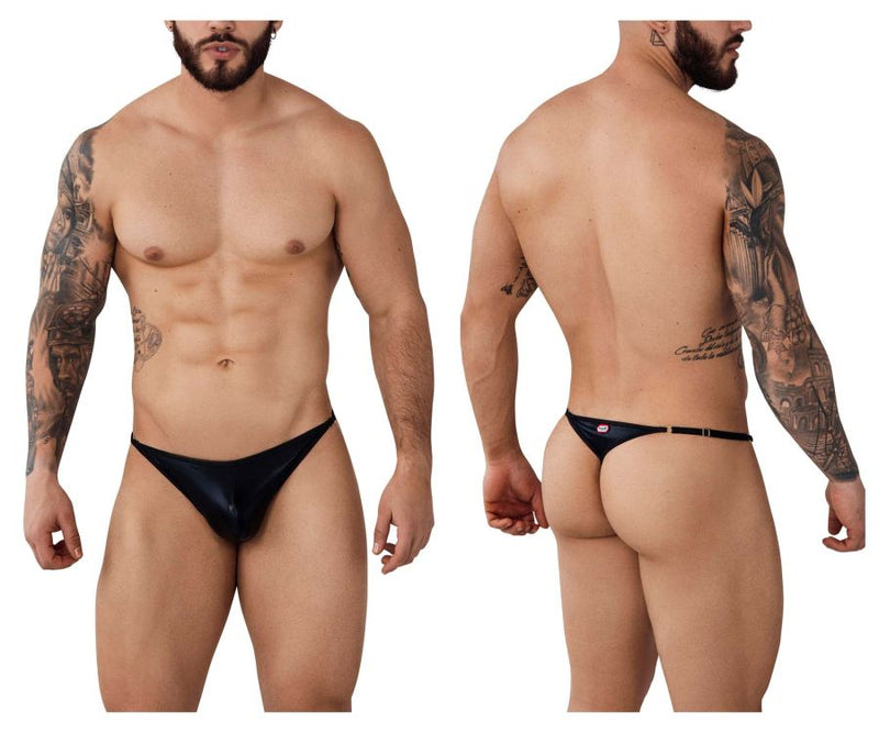 Pikante Pik 1014 Salerne Thongs Color noir