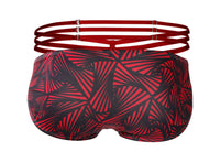 Pikante Pik 1079 Couleur de bikini ardent rouge