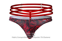 Pikante PIK 1081 Fiery Thongs Color Red