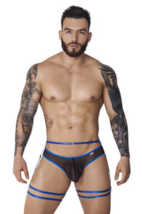 Pikante Pik 1082 Lujueria Garter tangas color azul