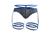 Pikante Pik 1082 Lujueria Garter tangas color azul