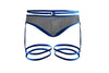 Pikante Pik 1082 Lujueria Garter tangas color azul