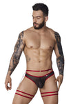 Pikante PIK 1082 Lujueria Garter Thongs Color Red