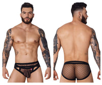 Pikante Pik 1093 Oomph Mesh Briefs Color noir