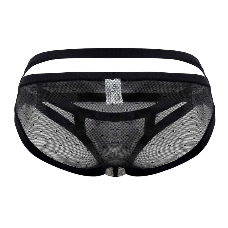 Pikante Pik 1093 Oomph Mesh Briefs Color noir