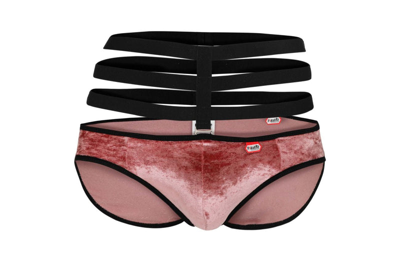 Pikante Pik 1097 Clandestin Velvet Briefs Color rose