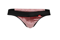 Pikante PIK 1099 Clandestine Velvet Thongs Color Pink