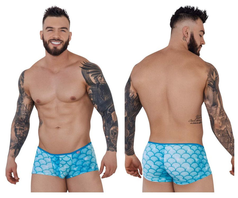 Pikante Pik 1268 Roskilde Trunks Color bleu