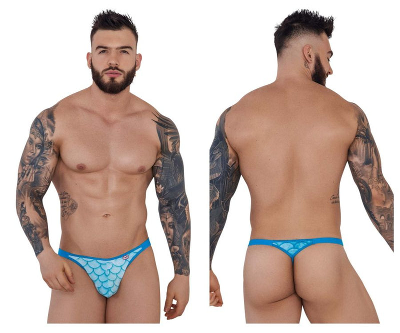 Pikante Pik 1270 Roskilde Thongs Color bleu