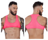 Pikante pik 1272 sonar crop-top couleurs fuchsia