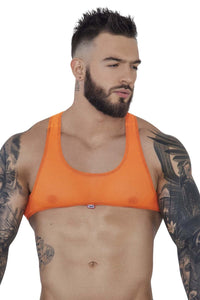 Pikante pik 1272 sonar crop top coulor orange