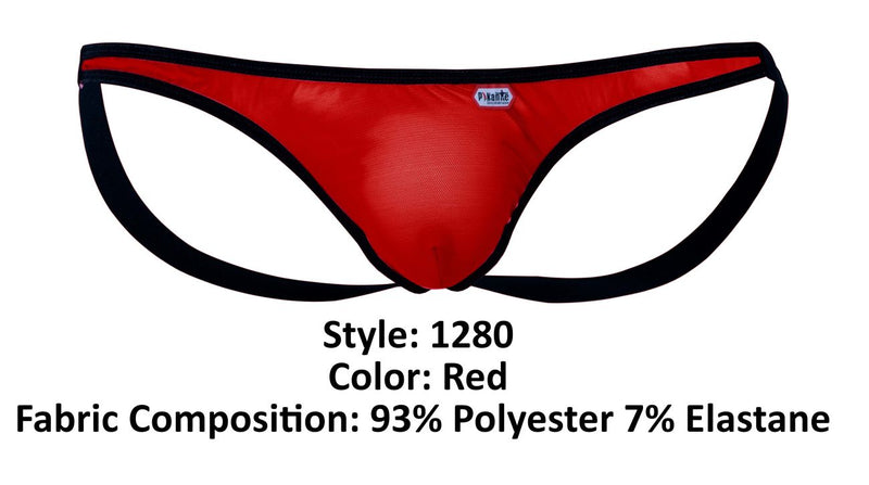 Pikante Pik 1280 Sonar Jockstrap Color rojo