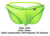 Pikante Pik 1283 Bikini Couleur de bikini vert