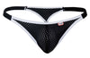 Pikante Pik 1286 Montreaux Thongs颜色黑色