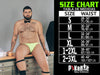 Pikante Pik 1090 Burly Mesh Trunks color negro