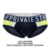 Private Structure BAUT4388 Athlete Mini Briefs Color Navy Ranger