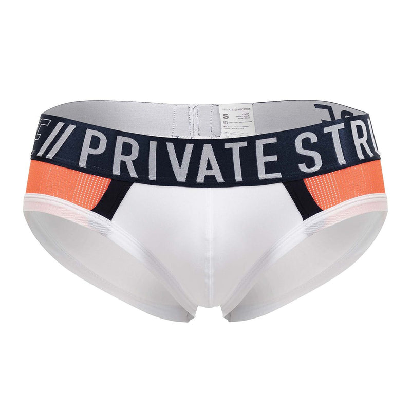 Private Structure BAUT4388 Athlete Mini Briefs Color White League