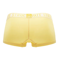 Private Structure EPUT4386 Pride 2PK Mid Waist Trunks Color Yellow-Blue