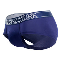 Private Structure PBUZ3748 Platinum Bamboo Briefs Color Midnight Navy