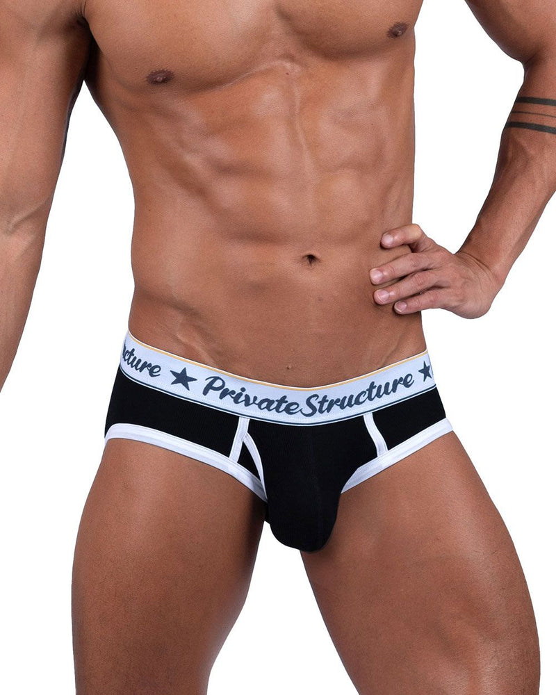 Estructura privada SCUS4529 Classic Mid Winist Mini Briefs Color Negro