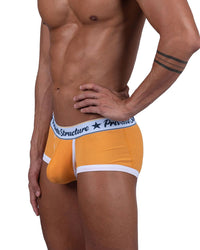 Private Structure SCUS4530 Classic Mid Waist Trunks Color Orange