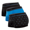 Rico 250109 3PK Brazilian Trunks Color Black-Blue