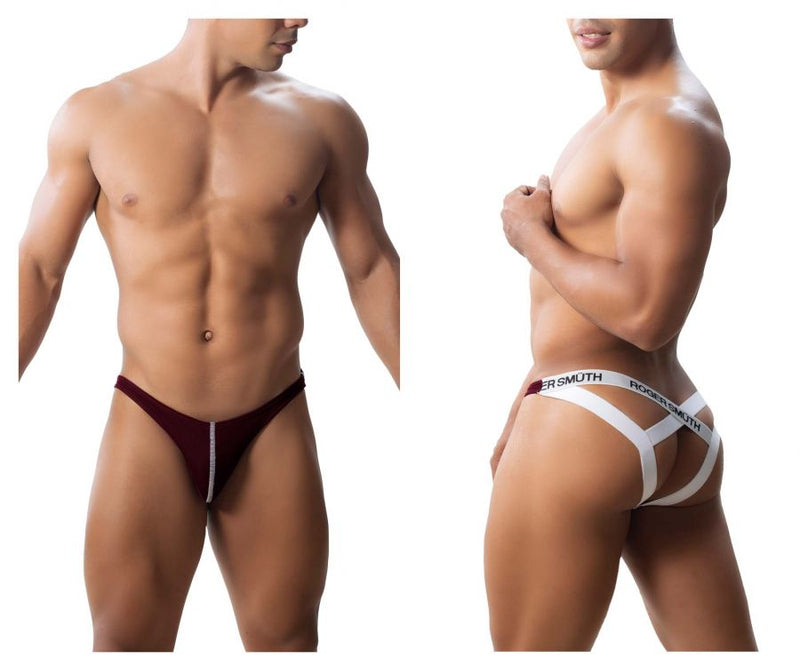 Roger Smuth RS018-1 Jockstrap Color Borgoña