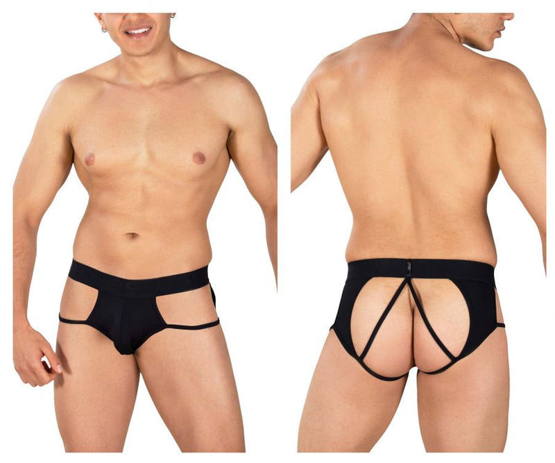 Roger Smuth RS031 Color de jockstrap Negro