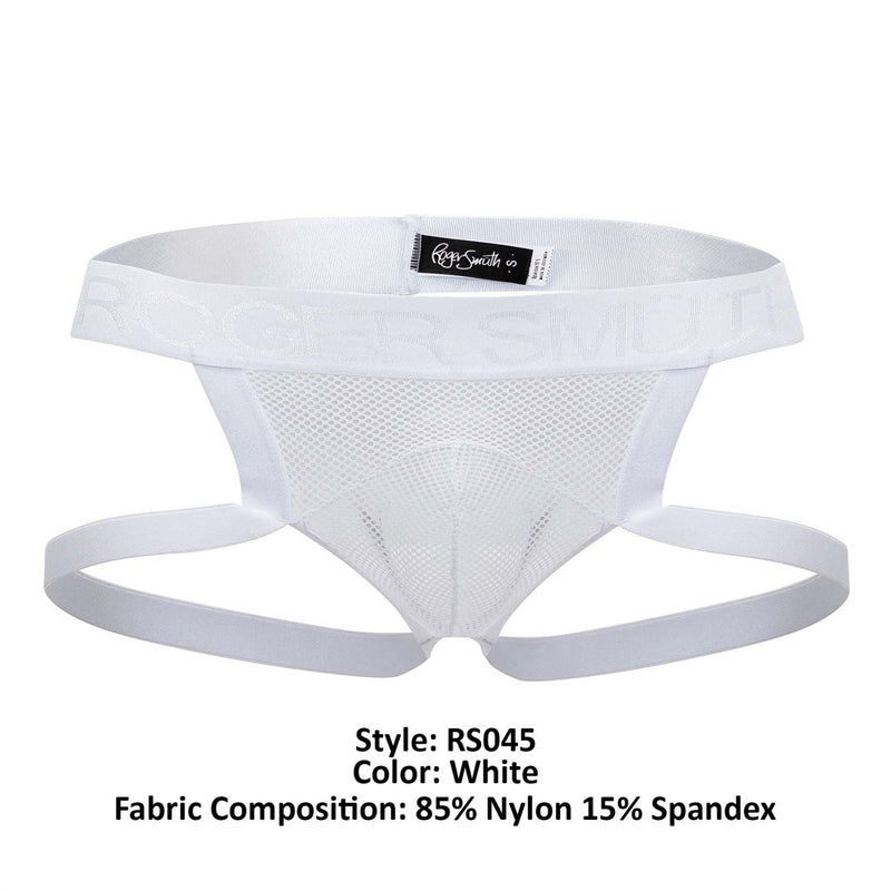 Roger Smuth RS045 Jockstrap Color blanc