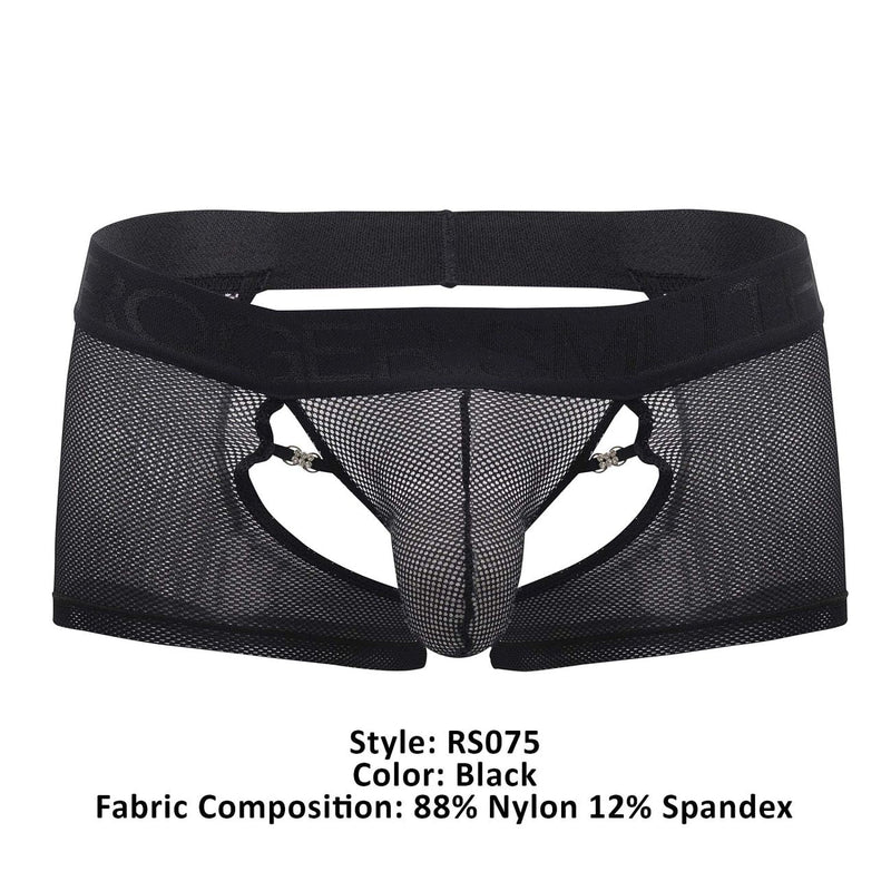 Roger Smuth RS075 Color de jockstrap Negro