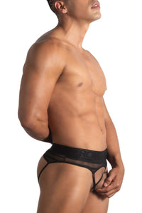 Roger Smuth RS082 Color de jockstrap Negro