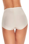 TrueShapers 1275 Mid-Waist Control Panty with Butt Lifter Benefits Color Beige