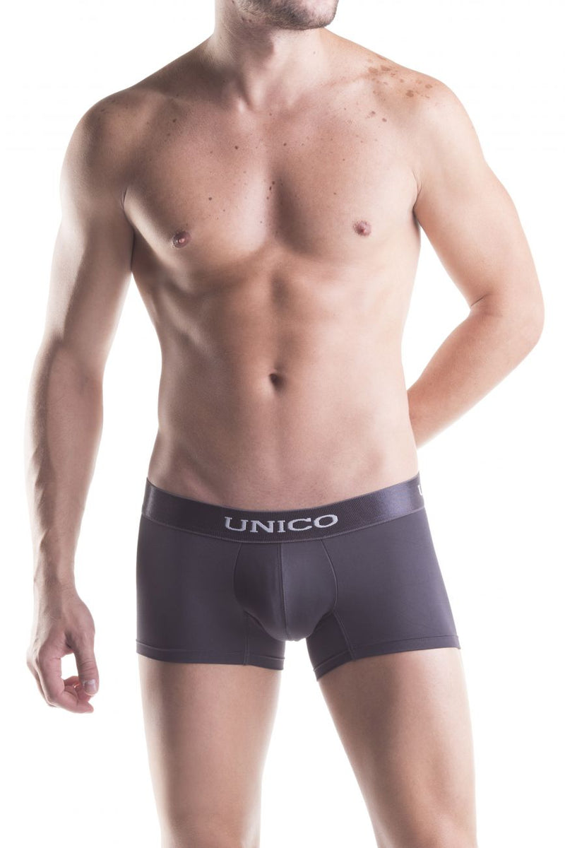 Unico 1200080396 (1212010010696) Boxer Briefs Asfalto Microfiber Color Gray