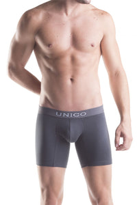 Unico 1200090196 (9612010020596) Boxer Briefs Asfalto Cotton Color Gray