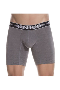 Unico 1802010021194 Boxer Briefs Self Color Gray