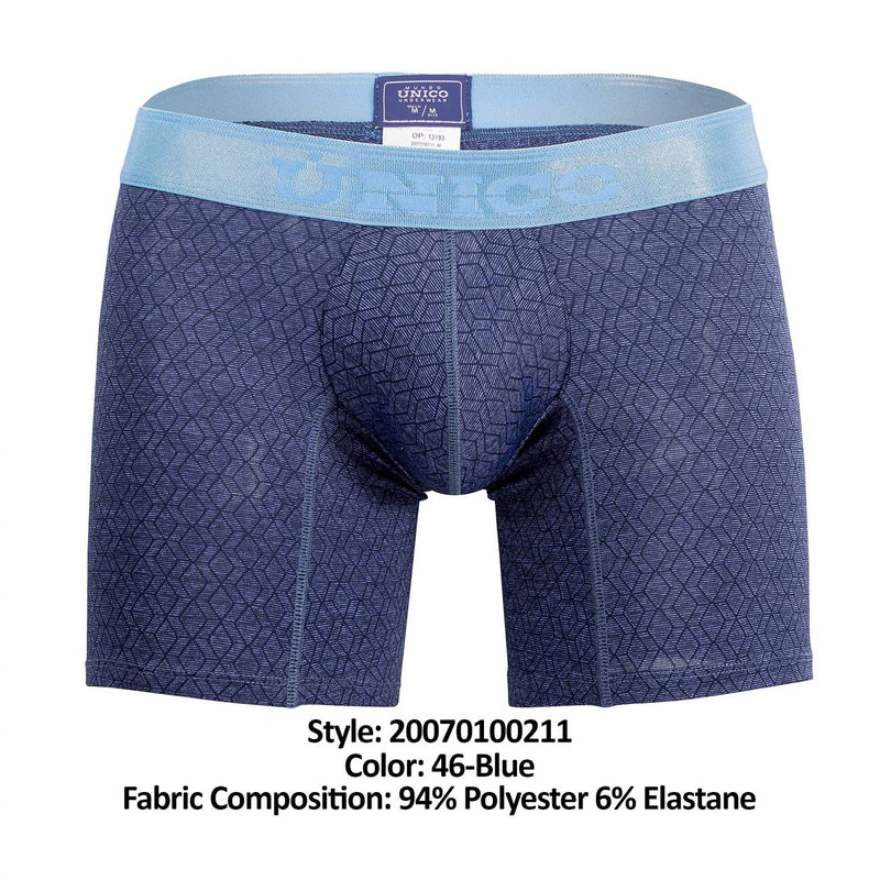 Unico 20070100211 Pocima Boxer Briefs Color 46-Blue